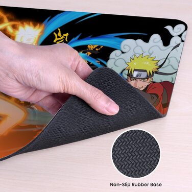 Килимок для миші та клавіатури Head Case Designs Naruto Shippuden XL (900x400 мм) - Трансформація Наруто