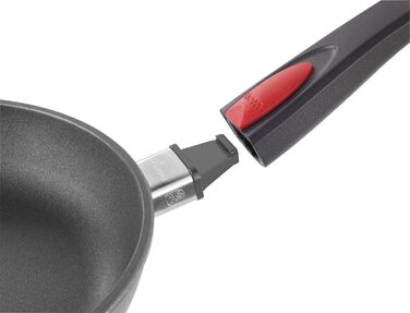 Woll Nowo Titanium Square Pan, with detachable handle - not induction compatible, non-stick coating (diameter: 24)