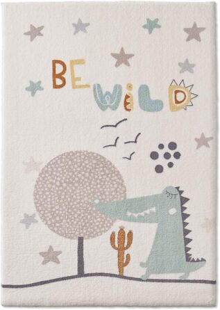 Taracarpet Rug for Children's Room, Kids' Rug and Teen Room Rug - Soft, Cozy, and Soft in Various Designs - Wild Dino 160x230 cm