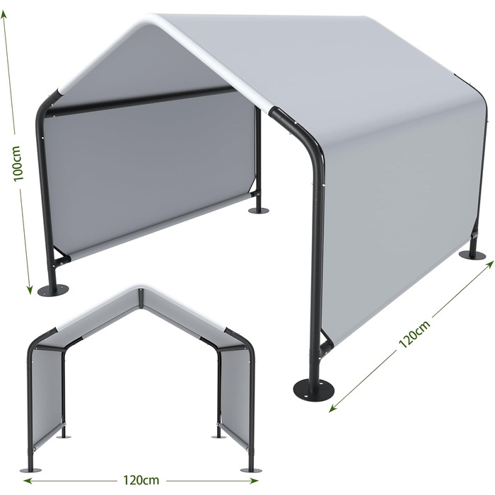 Намет для собак, підстилка для тварин, павільйон - захист від негоди