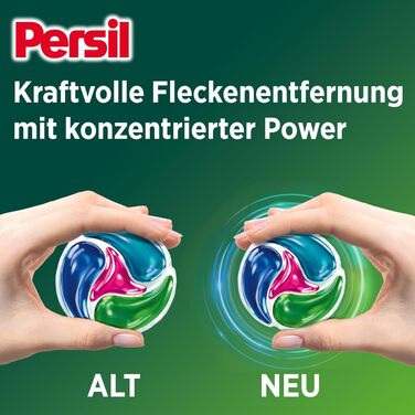 Капсули для прання Persil Color 4in1 DISCS, пральний засіб з технологією глибокого очищення для кольорових речей, 100 прань