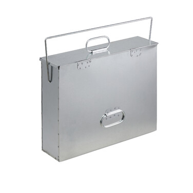 Relaxdays Ash Bucket Rectangular with Lid