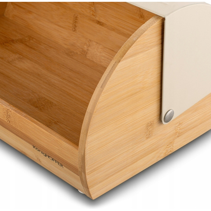 Хлібниця цілісна Konighoffer, бежева, метал