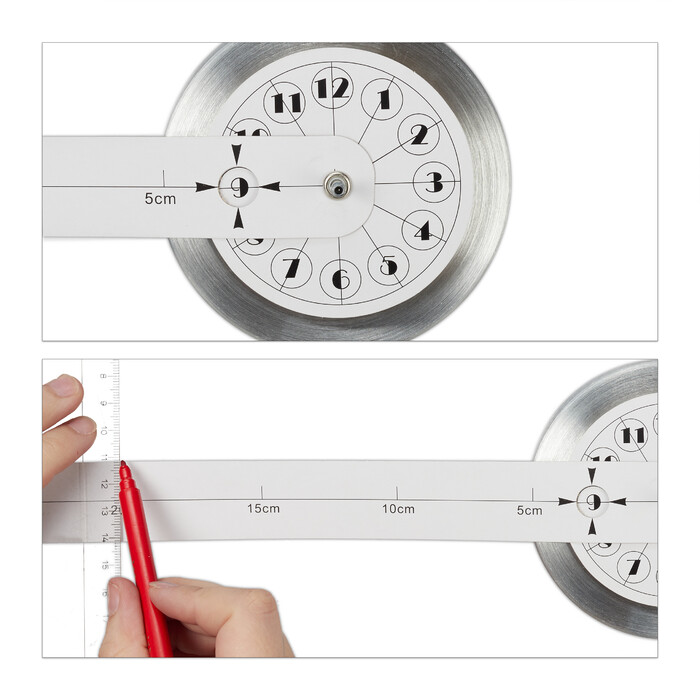 Relaxdays Wall Clock DIY