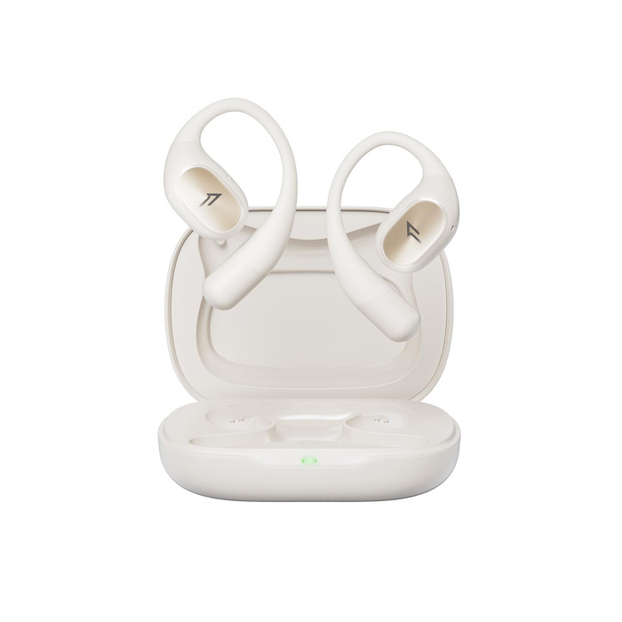 Навушники 1MORE S31 Open Ear Bluetooth 5.3: бездротові, спортивні, з ENC мікрофоном, 38 годин роботи, IPX5, потужний бас (білі)