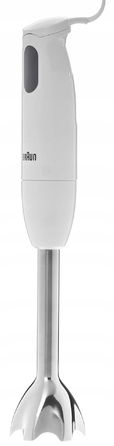 Занурювальний блендер Braun MQ10.001M, 450 Вт, білий