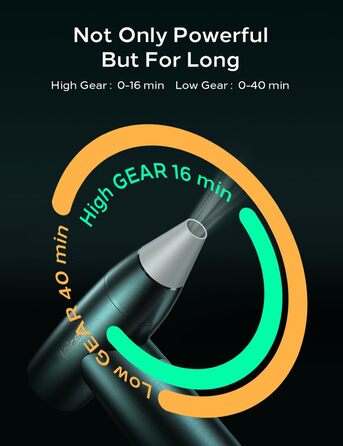 Електричний пилосос для видалення пилу 150000 RPM - бездротовий компресор для чищення з потужним безщітковим мотором (червоний)