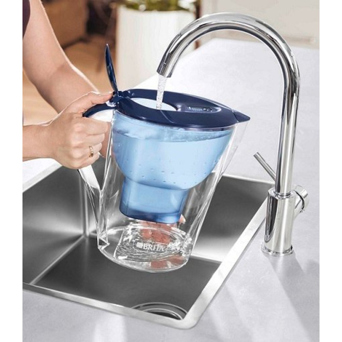 Фільтральний глечик Brita Marella XL 3,5 л, синій, з 1 картриджем MAXTRA PRO