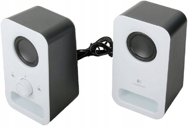 Комп'ютерні колонки Logitech Z150 2.0, 6 Вт RMS, Jack 3,5 мм, білі