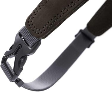 Нашийник для собак HUNTER DIMARO, чорний, з м'якої та міцної шкіри, регульований, для цуценят та собак, що бояться намордників, розмір L