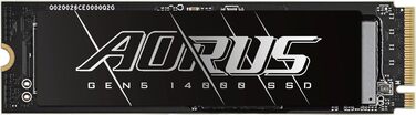 SSD Gigabyte AORUS Gen5 1TB M.2 PCIe Gen5x4 NVMe 2.0 2280 - 13600/10200 MB/s