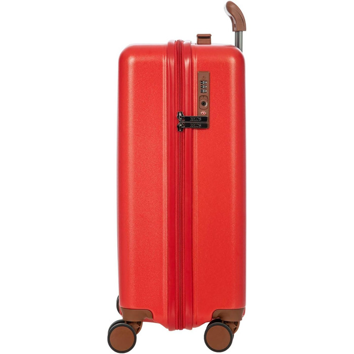 Чемодан на колесах Bric's Ferrara 67 см, чорний (червоний)