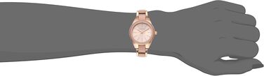 Жіночий годинник Anne Klein з樹脂-браслетом у кольорі рожеве золото (Pink/Roségold)