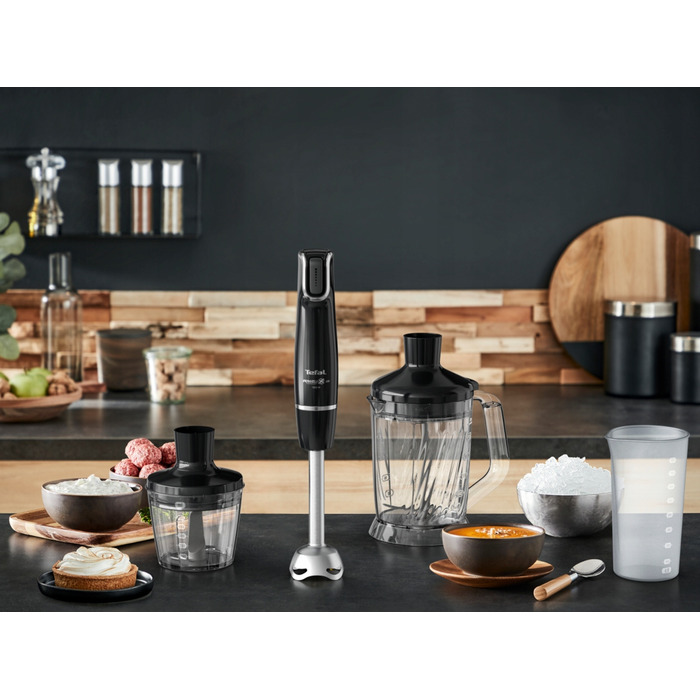 Ручний блендер Tefal Infinyforce XL HB94L830 1000 Вт, подрібнювач, тертка
