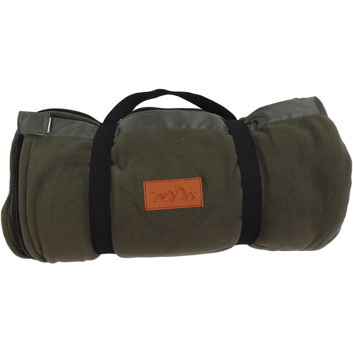 Enforose Sleeping Bag Liner, Super Thick Fleece, Soft Sleeping Bag Liner, Blanket, Lightweight Zippered Sleeping Bag Liner for Camping Trips