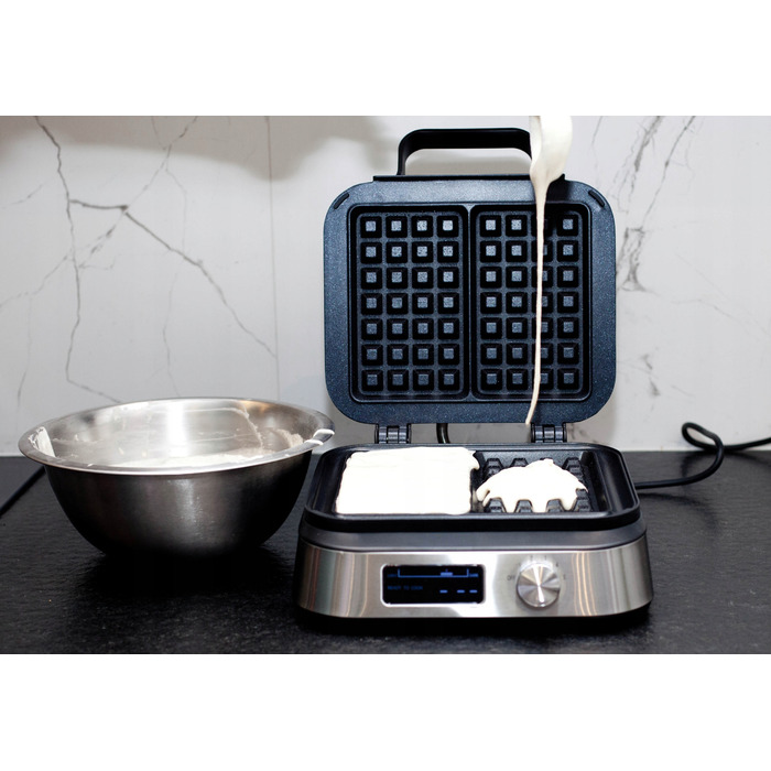Вафельниця Berlinger Gourmet MAX-2350-W, 2350 Вт, чорна