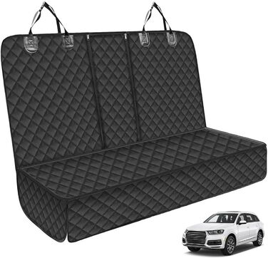 Захист сидіння автомобіля для собак: водовідштовхувальний, антиковзаючий, стійкий до подряпин (135 x 120 см)