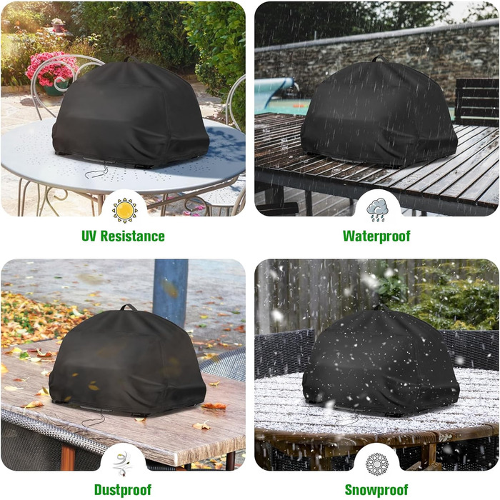 Чохол для електрогриля Ninja Woodfire Pro XL OG850UK, водонепроникний чохол для вуличного гриля та коптильні