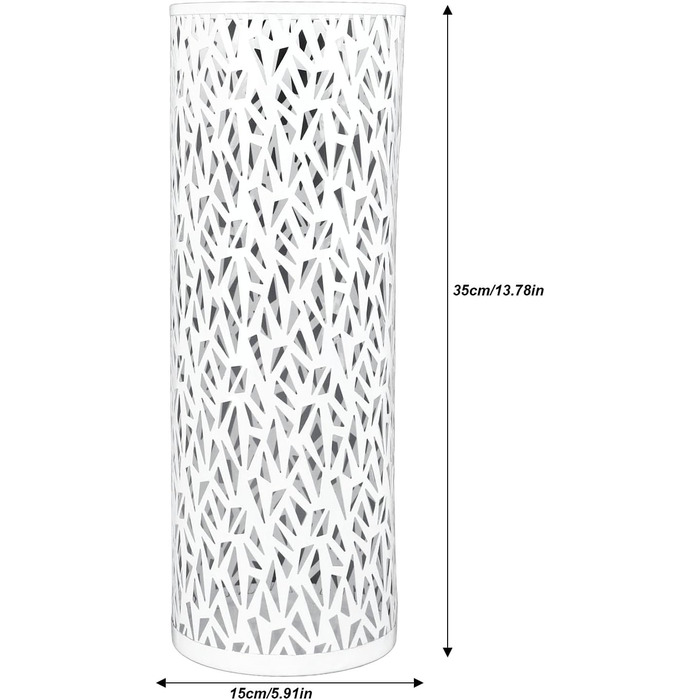 Металевий підставка для парасольки Topiky, кругла, 15x10,5 см - органайзер для збору води