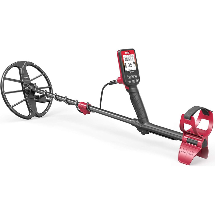 Металодетектор Nokta Profi: водонепроникний, з пошуковою котушкою 28см, для пошуку золота, з Pinpoint, USB-зарядка, 4 режими, для професійного використання