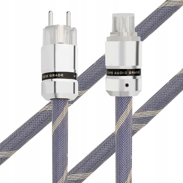 Аудіофільський силовий кабель HiFi 10 AWG, 125 В, 15 А, мідний, L87