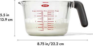 OXO Good Grips 1 L Glass Measuring Cup