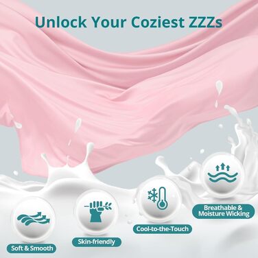 Подушка для вагітних Sasttie U-подібної форми, охолоджуюча, 145 см, знімний чохол, рожева