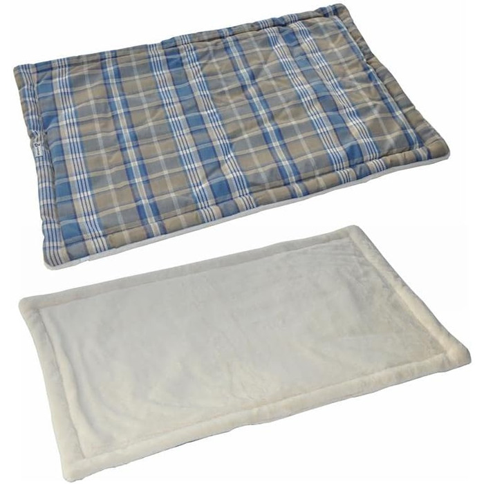 М'яка тепла ковдра для собак та котів Nanook XL, 70x45 см, блакитна