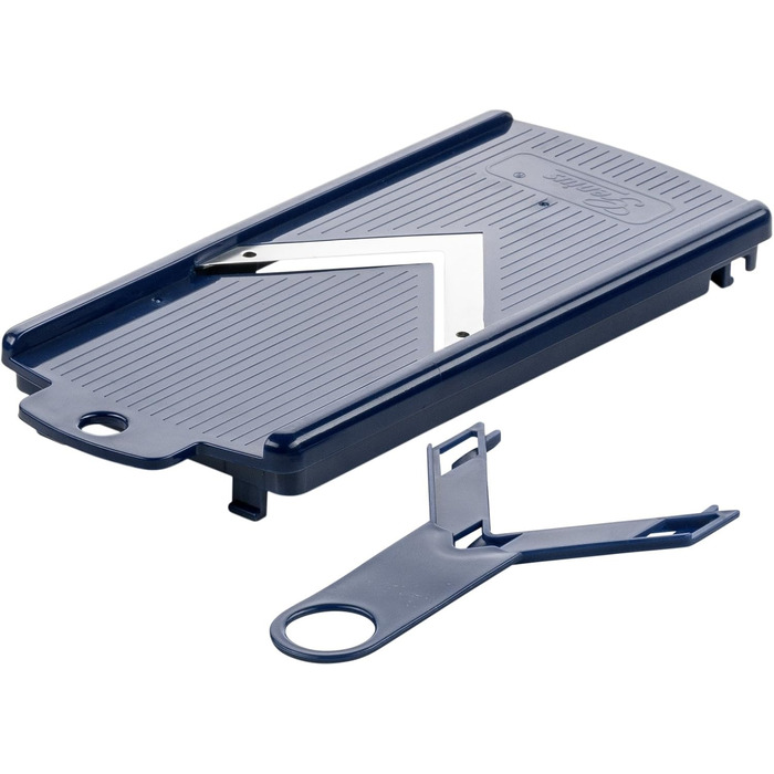 Genius Nicer Dicer Plus (18 частин) сапфірово-блакитного кольору - набір для нарізки овочів та фруктів (кубики, соломка, скибочки, смужки)