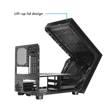 Корпус Chieftec CI-03B-OP Cube Case, чорний