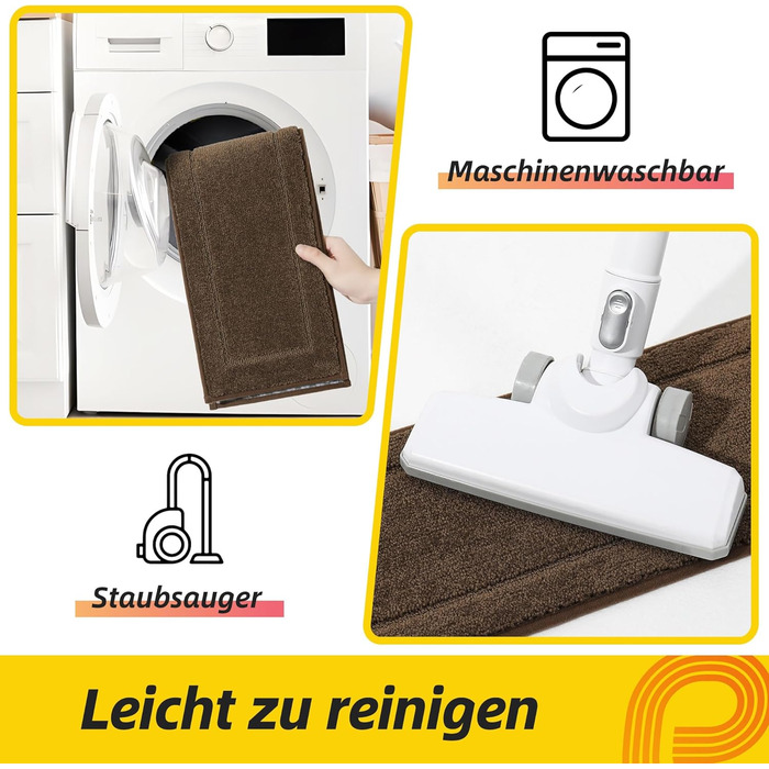 Килимок на сходи JSEI, антиковзаючий, набір з 15 шт., 20.3 x 76.2 см, машинного прання, самоклеючий, для дітей, літніх людей та домашніх тварин, 100% поліестер, TPE-підкладка, темно-сірий