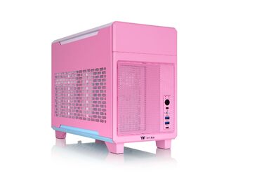 Компактний корпус для ПК Thermaltake TR100 Mini Tower, Bubble Pink