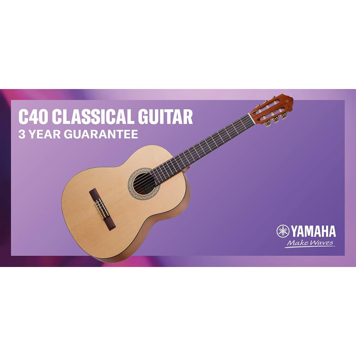 Акустична гітара Yamaha CS40II – 3/4 розмір, модель для початківців, дерев'яний корпус