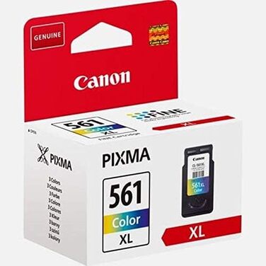 Оригінальний кольоровий картридж Canon CL-561XL FINE XL (подовжений ресурс), екологічна упаковка