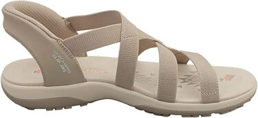 Сандалі жіночі Skechers Reggae Slim Stretch Flex Slip-Ins бежеві 39 EU