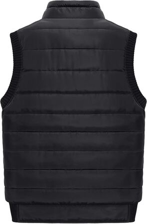 Чоловіча флісова жилетка з багатьма кишенями, тепла зимова жилетка для риболовлі та відпочинку, чорна (3XL)