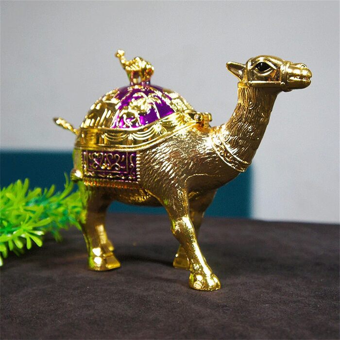 Sugar Bowls, Schmuck (Figurines), Metal Camels, Decorations, Sugar Glass for Kitchen Countertops, Cafe