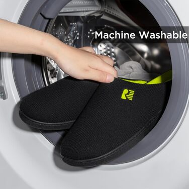 Чоловічі халапи RockDove Original з пінопластовою устілкою, чорно-лимонні, 42/43 EU