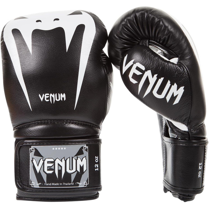 Боксерські рукавички Venum Giant 3.0 для муай-тай та кікбоксингу, 14 oz, чорні