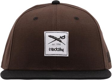 Кепка IFIEDaily Unisex Snapback Daily Contra з органічної бавовни, темно-коричневий колір