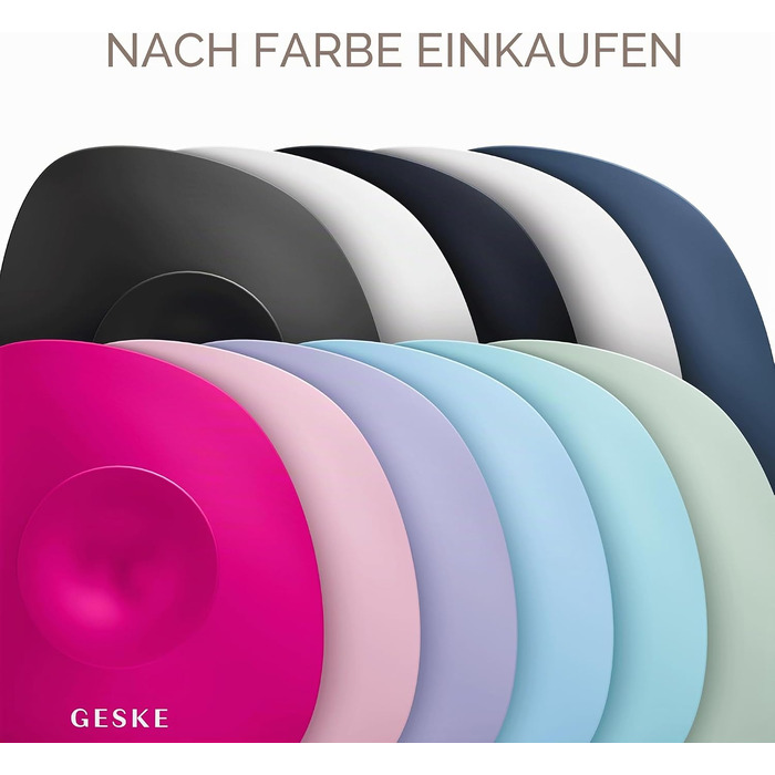 Силіконова щітка для тіла GESKE Body Brush 4 в 1 для глибокого очищення та масажу, ергономічний дизайн, рожева