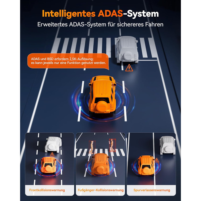 Відеореєстратор-дзеркало WOLFBOX M40 10