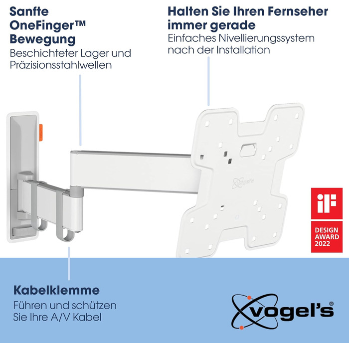 Настінна кріплення для телевізора Vogel's Comfort TVM 3245, 19-43