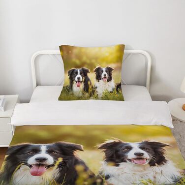 Бетwäшe для дiвчаток HOM Einhorn 135x200 - Рожева лiжка з райдугою, 2 шт. (пiдпiльнiк 80x80cm)