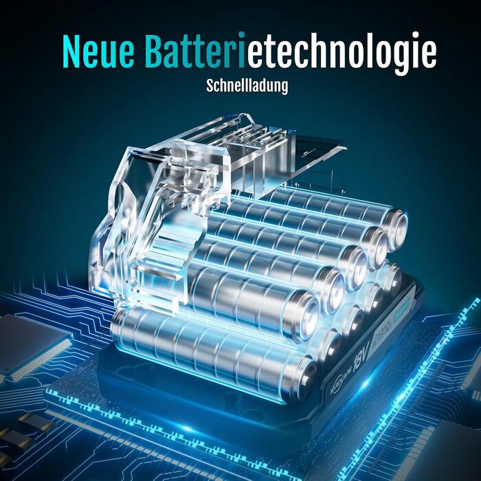 Mini акумуляторна ланцюгова пила Yardcare 6 дюймів з автоматичним змащенням, акумулятор та зарядний пристрій, для обрізки гілок та дерева