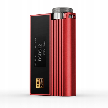 iBasso Nunchaku (червоний) — 2x TUBE JAN6418, 2x CS43198, 4x OPAMP, 4x BUF634A