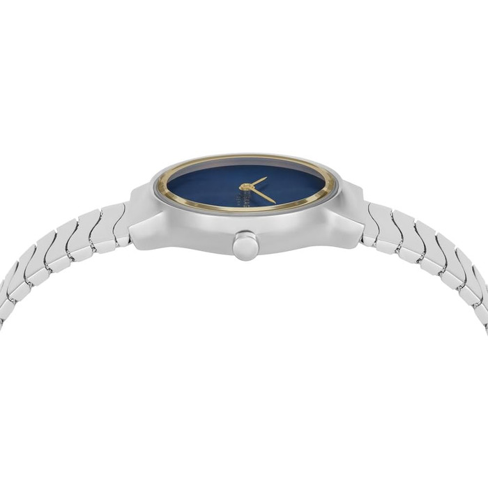 Жіночий наручний годинник Skagen Freja Lille: кварцовий механізм, сталевий ремінець, 26 мм, колір золото та глянцевий чорний
