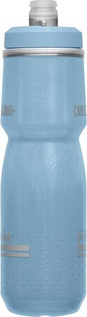 Camelbak Podium Ice Sport Water Bottle, Squeeze Bottle, for Running, Cycling, Hiking (Stone Blue, 710 ml)