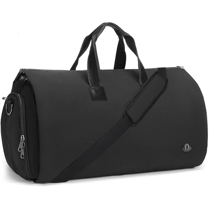 Чохол для одягу BUG Garment Bags: трансформується в дуфіль-сумку, з відділенням для взуття, для подорожей, 2 в 1, великий, чорний
