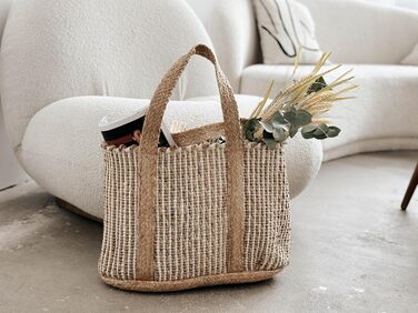 Decorasian Jute Shopping Bag – Jute Bag – Shopping Bag in Boho Style – Ibiza Bag